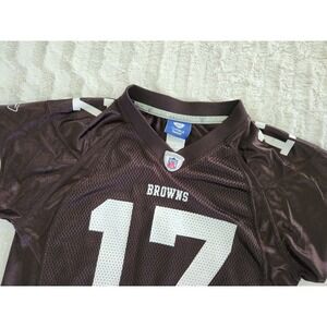 Reebok Youth M(10-12) NFL Players Jersey Cleveland‎ Browns Braylon Edwards #17